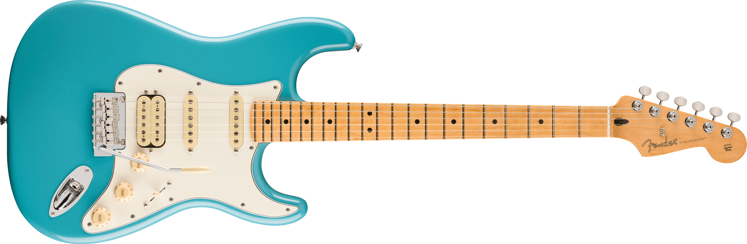Fender Player II Stratocaster HSS w/ Maple Fingerboard - Aquatone Blue