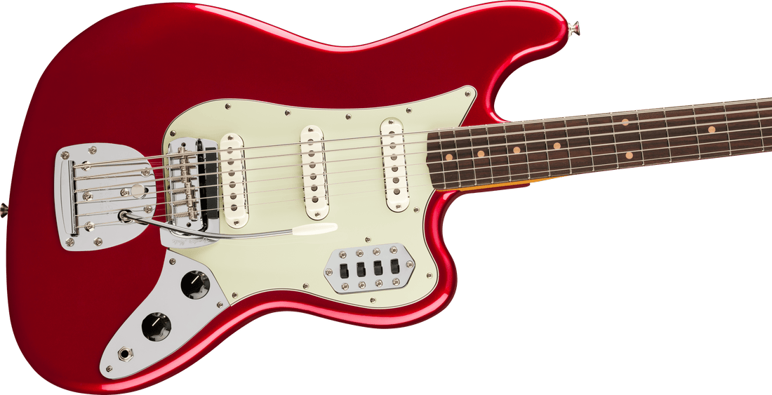 Fender Vintera III Early '60s Bass VI w/ Rosewood Fingerboard - Candy Apple Red