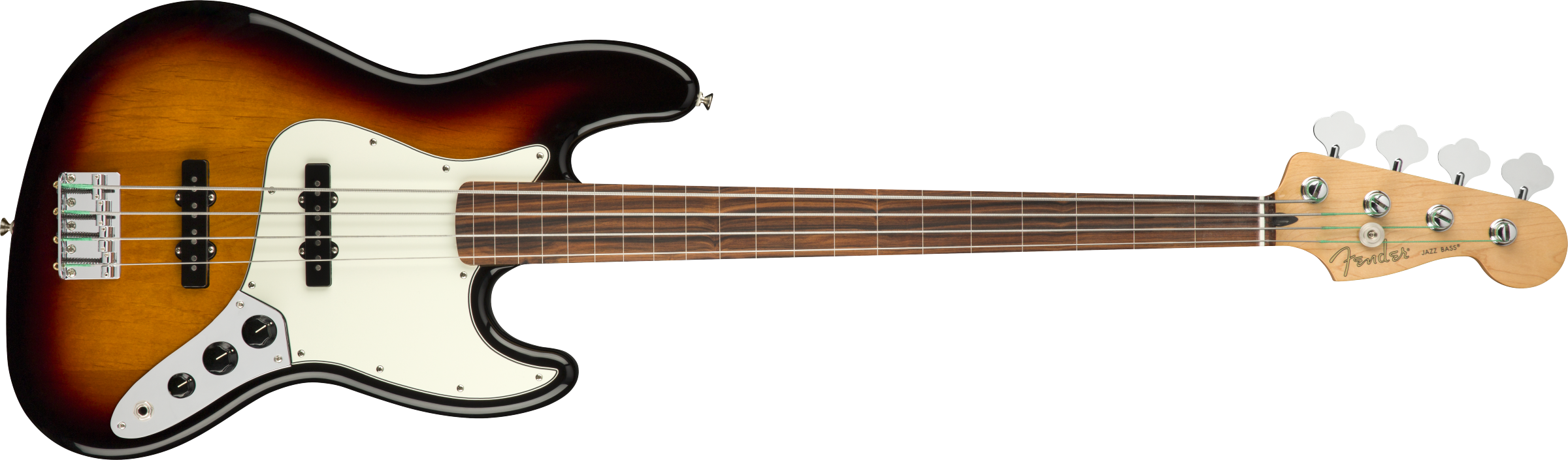 Fender Player Jazz Bass Fretless w/ Pau Ferro Fingerboard - 3-Color Sunburst