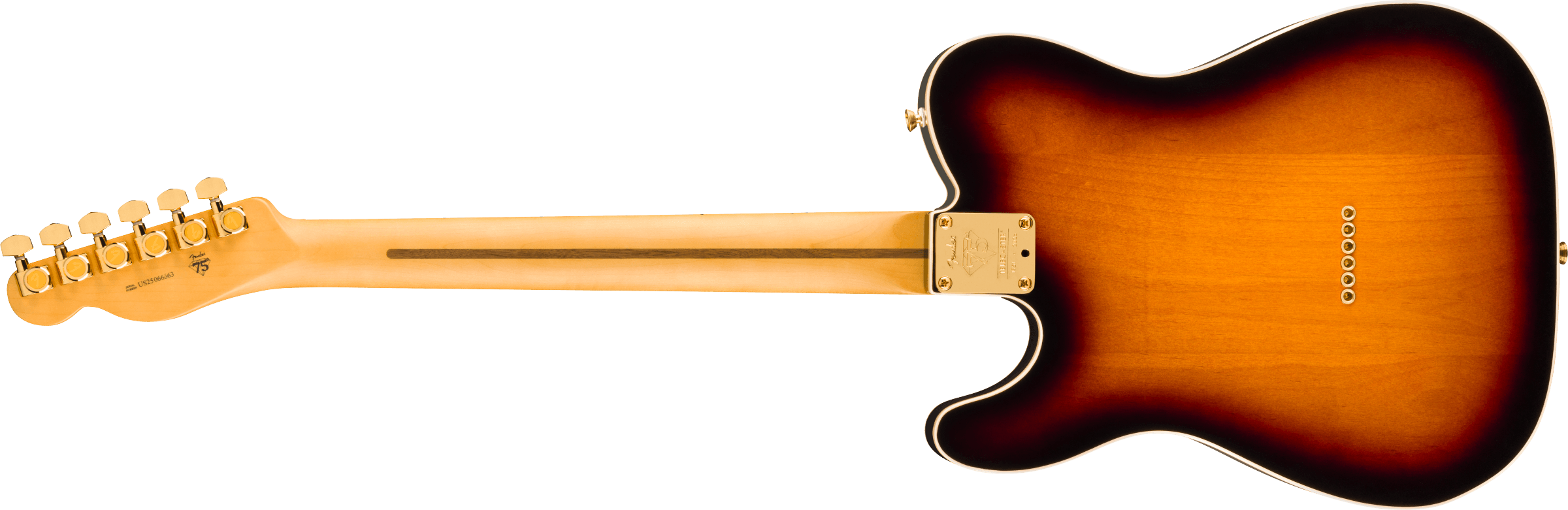 Fender 75th Anniversary American Professional Custom Tele w/ Maple Fingerboard - 2-Color Sunburst