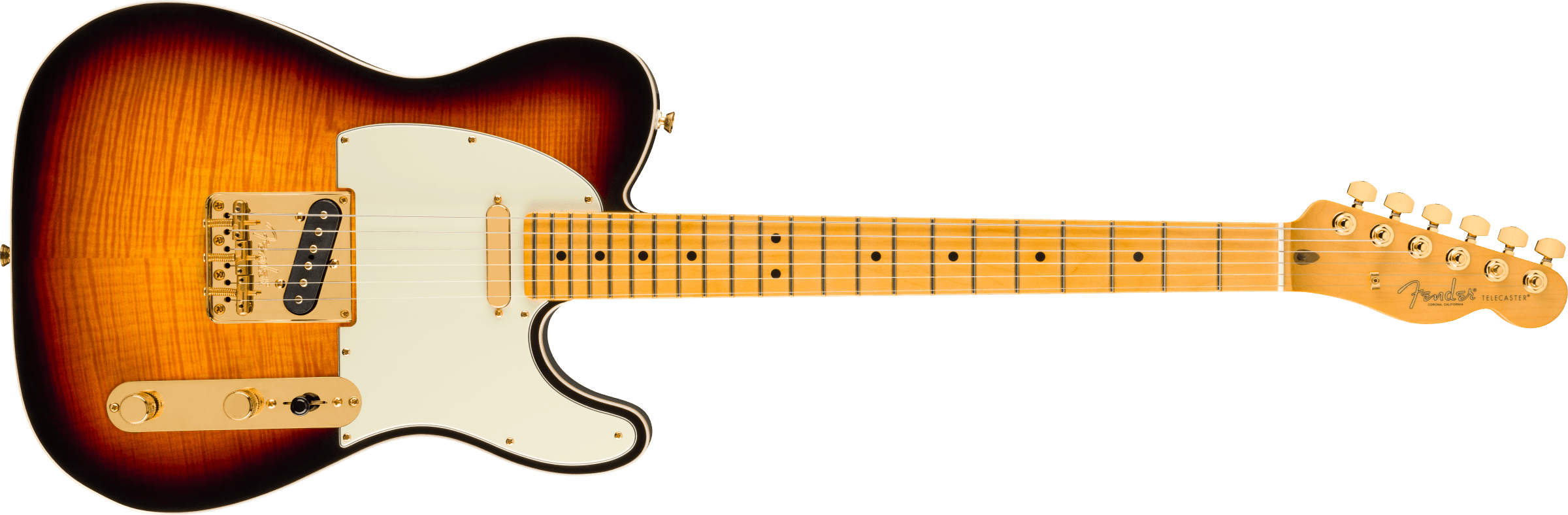 Fender 75th Anniversary American Professional Custom Tele w/ Maple Fingerboard - 2-Color Sunburst