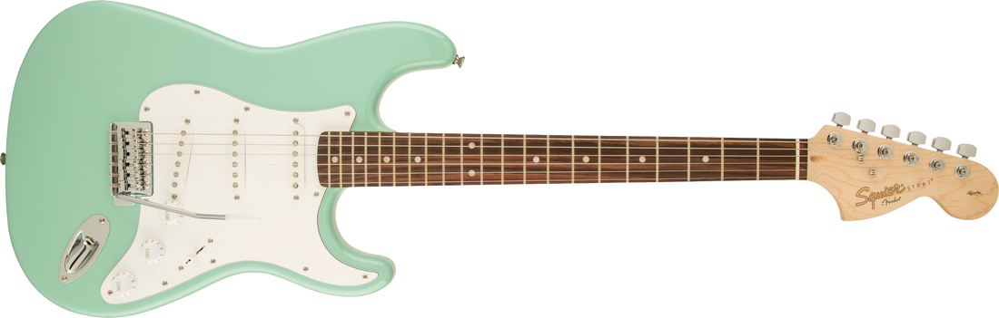 Fender Squier Affinity Series Stratocaster w/ Rosewood Fingerboard - Surf Green