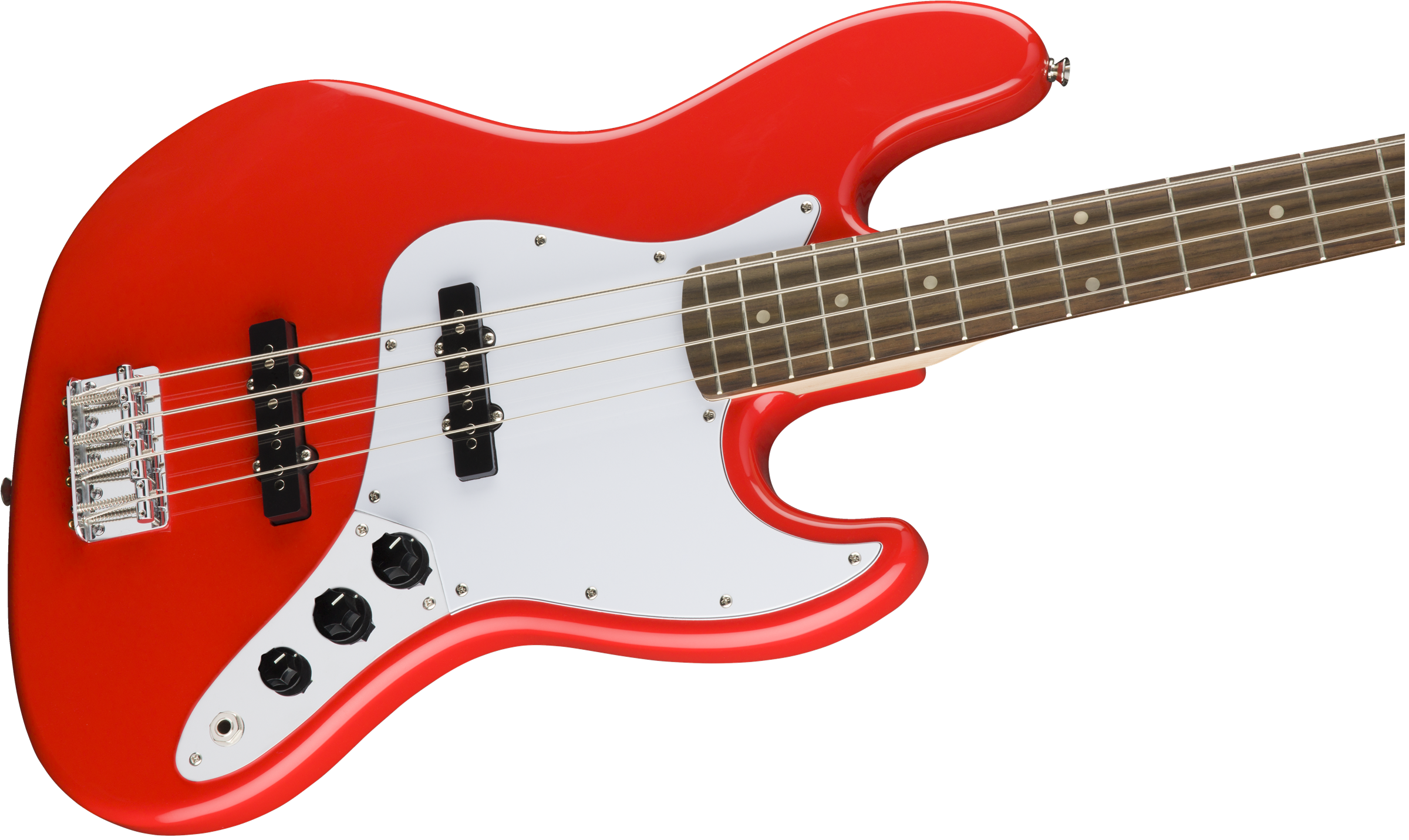 Fender Squier Affinty Series Jazz Bass w/ Laurel Fingerboard - Race Red