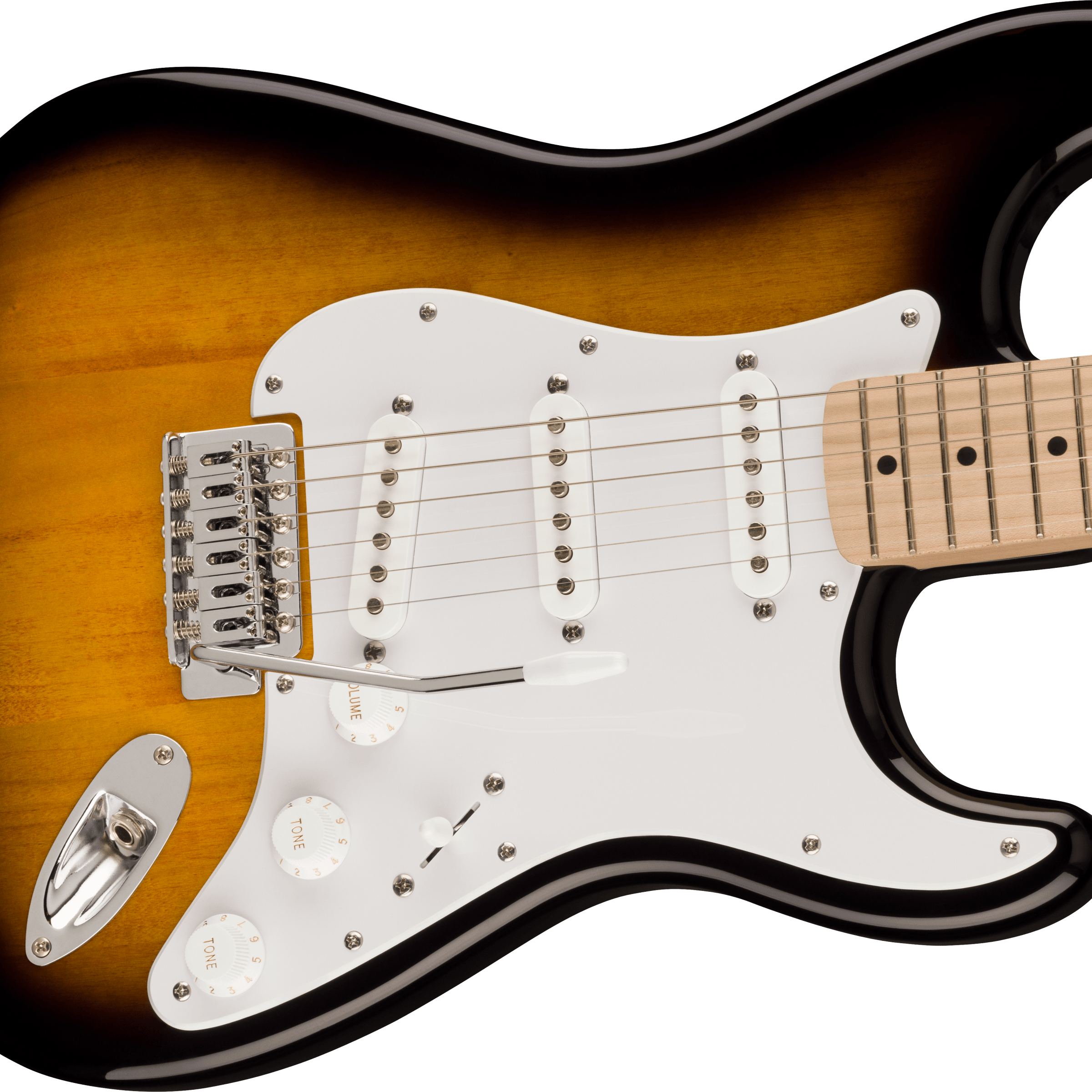 Fender Squier Sonic Stratocaster w/ Maple Fingerboard - 2-Color Sunburst