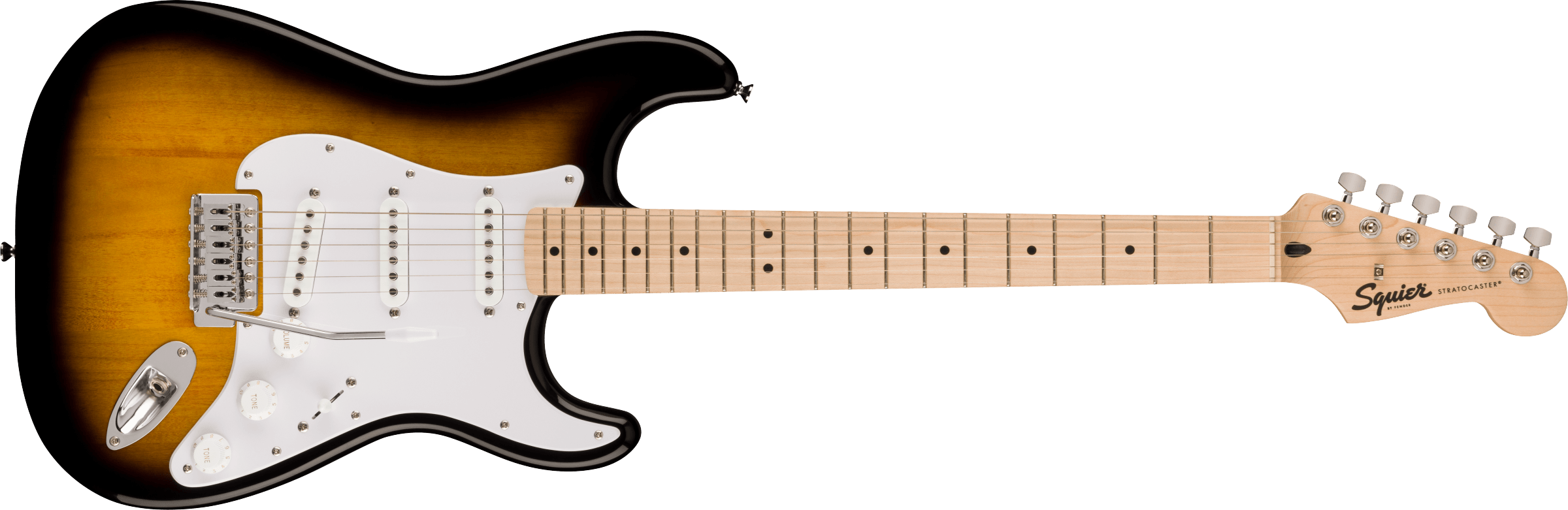Fender Squier Sonic Stratocaster w/ Maple Fingerboard - 2-Color Sunburst