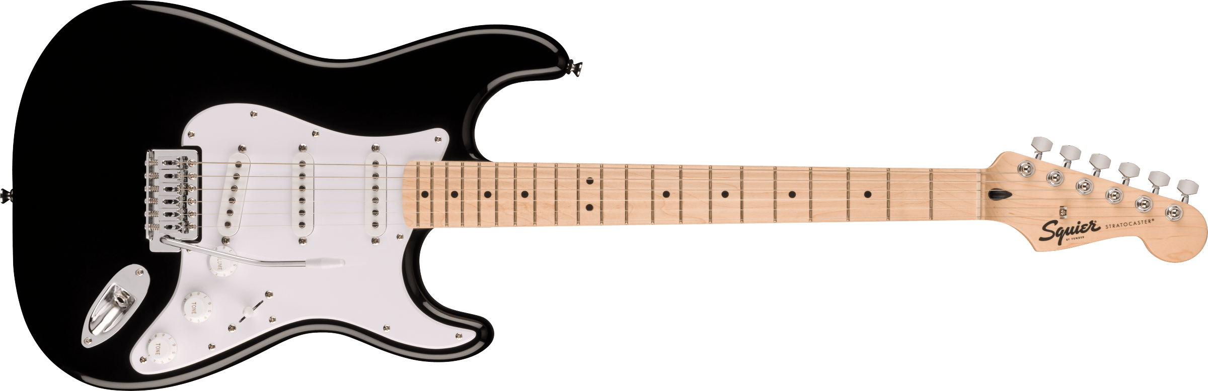 Fender Squier Sonic Stratocaster - w/ Maple Fingerboard - Black