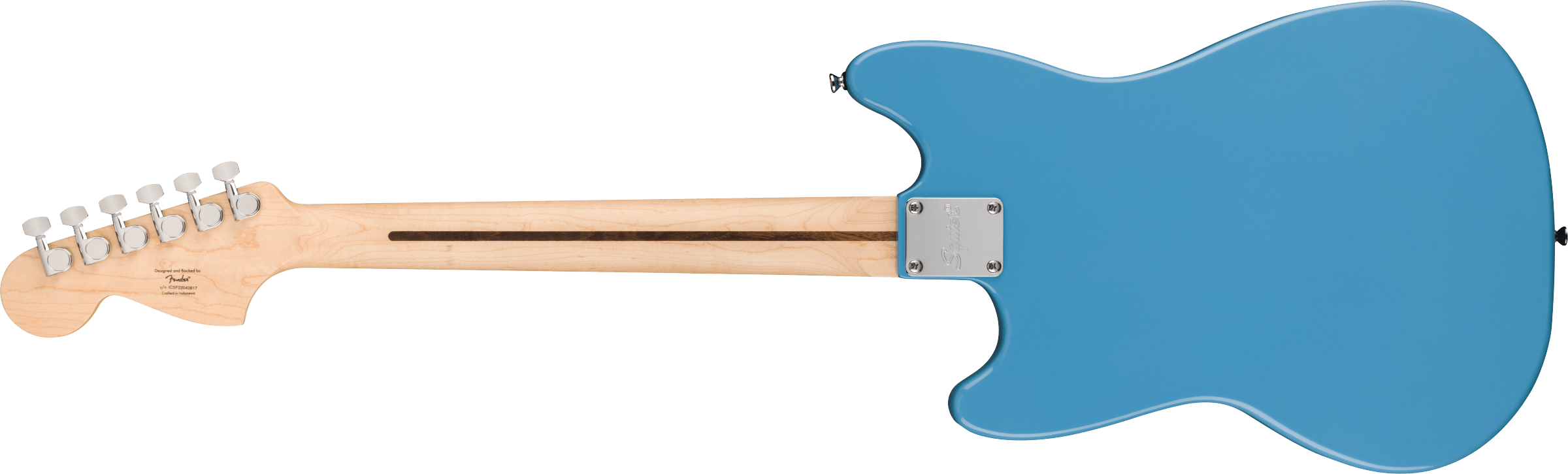 Fender Squier Sonic Mustang HH Electric Guitar w/ Laurel Fingerboard - California Blue