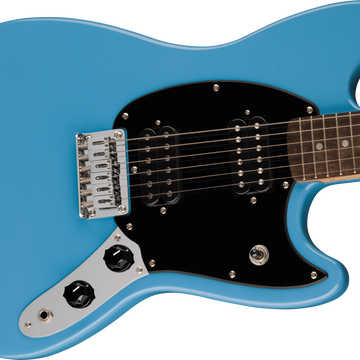 Fender Squier Sonic Mustang HH Electric Guitar w/ Laurel Fingerboard - California Blue