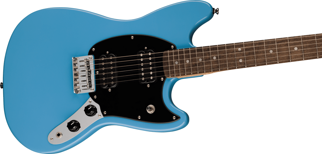 Fender Squier Sonic Mustang HH Electric Guitar w/ Laurel Fingerboard - California Blue