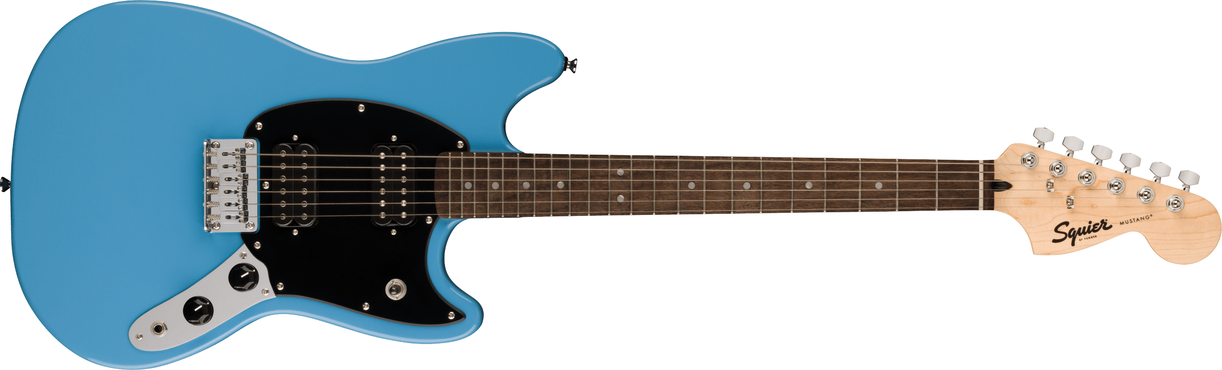 Fender Squier Sonic Mustang HH Electric Guitar w/ Laurel Fingerboard - California Blue