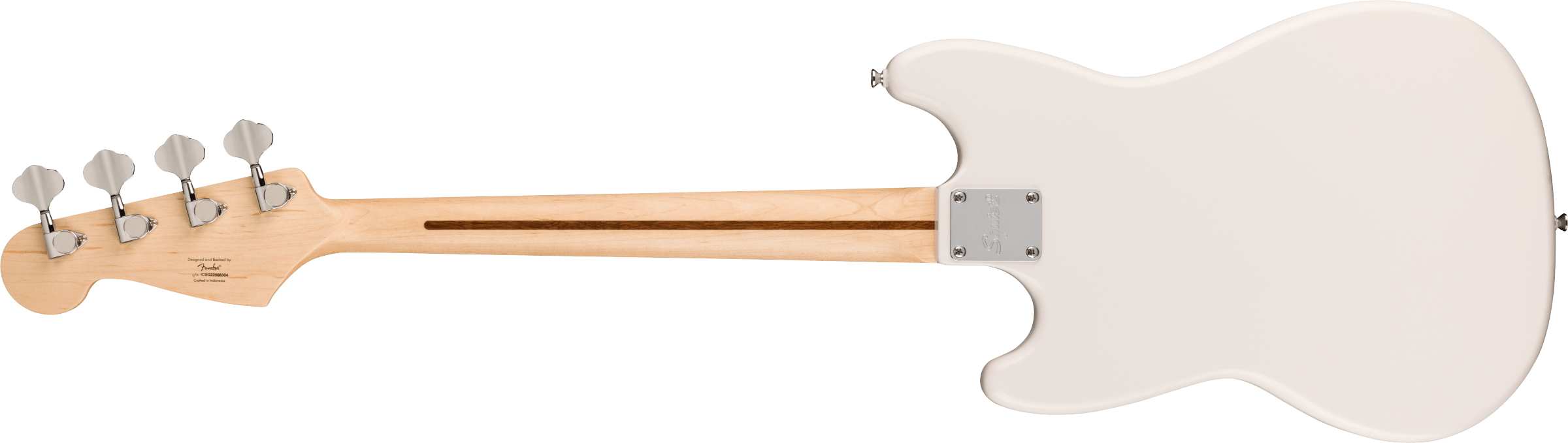 Fender Squier Sonic Bronco Bass w/ Maple Fingerboard - Arctic White