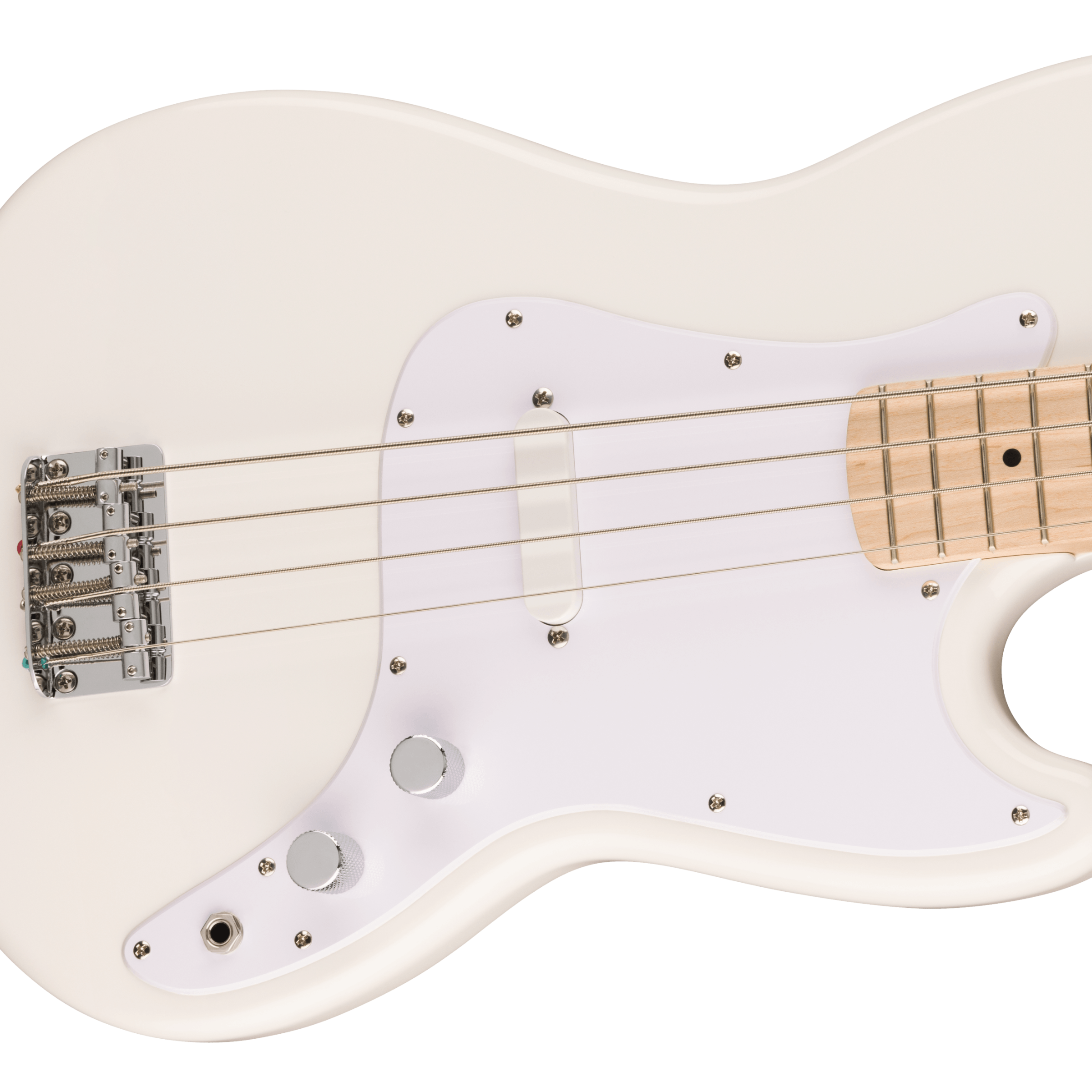 Fender Squier Sonic Bronco Bass w/ Maple Fingerboard - Arctic White