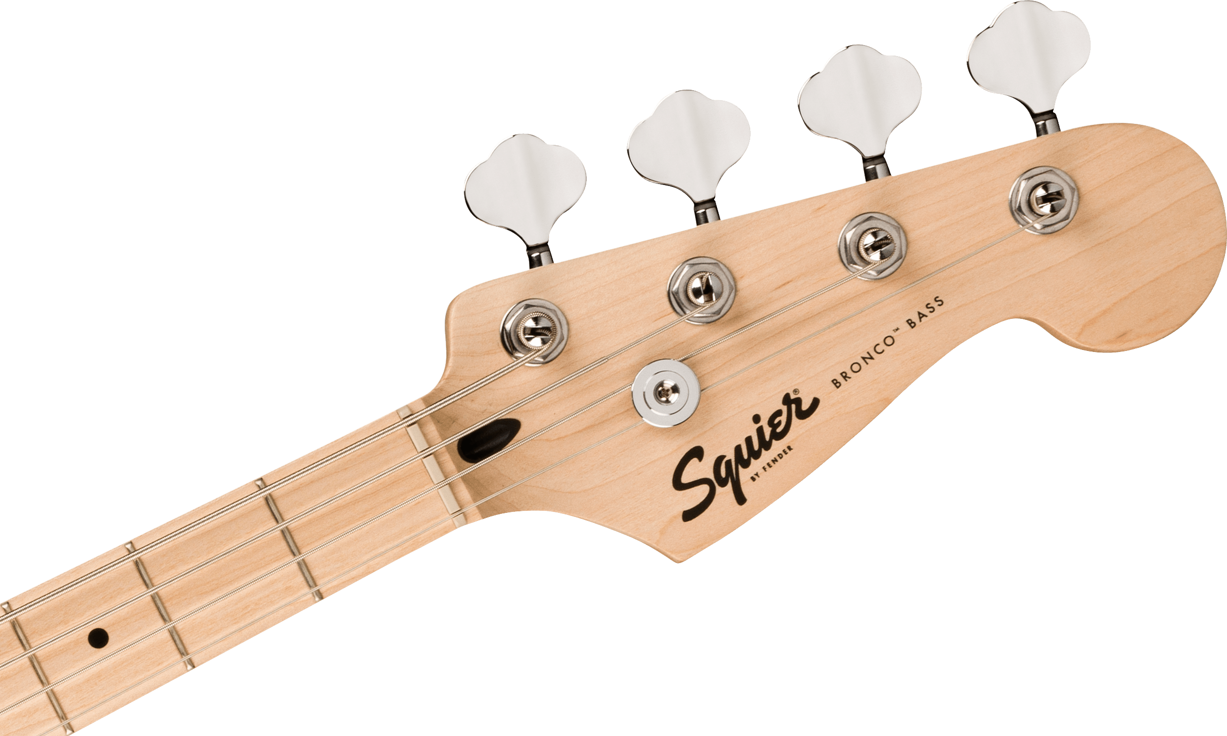 Fender Squier Sonic Bronco Bass w/ Maple Fingerboard - Arctic White
