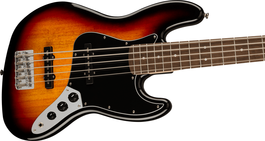 Fender Squier Affinity Series 5-String Jazz Bass V w/ Laurel Fingerboard - 3-Color Sunburst