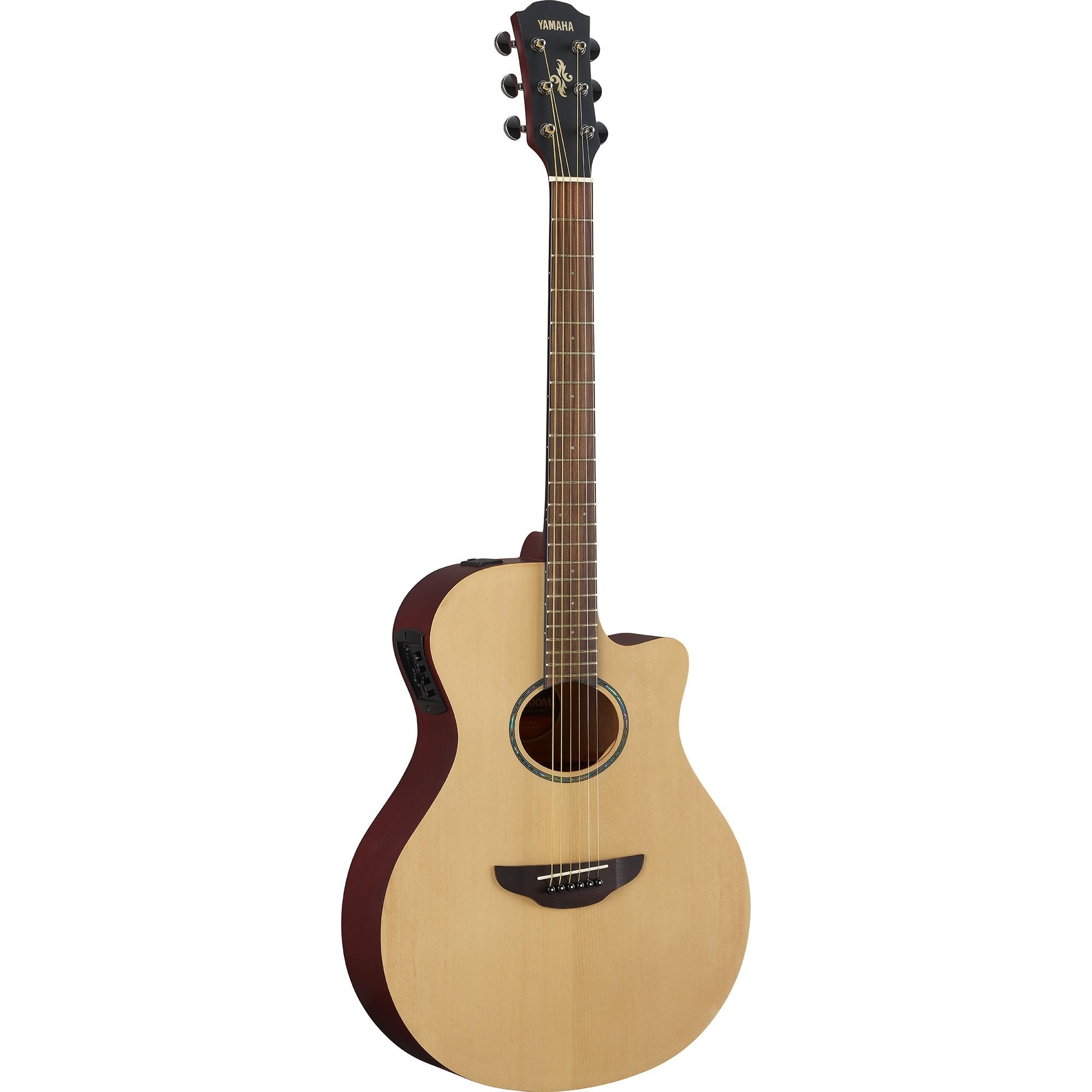 Yamaha APX 600M Series Thinline Acoustic/Electric Guitar - Natural Satin