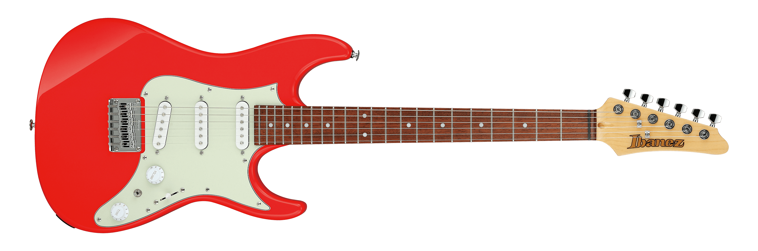Ibanez AZ Essentials Electric Guitar w/ Jatoba Fingerboard - Vermilion