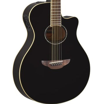 Yamaha APX 600 Series Thinline Acoustic/Electric Guitar w/ System65 Piezo - Black