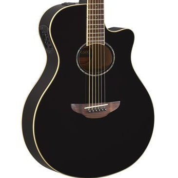 Yamaha APX 600 Series Thinline Acoustic/Electric Guitar w/ System65 Piezo - Black