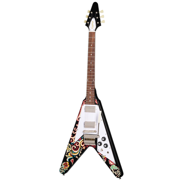 Epiphone Jimi Hendrix Signature “Love Drops” Flying V w/ Hardshell Case