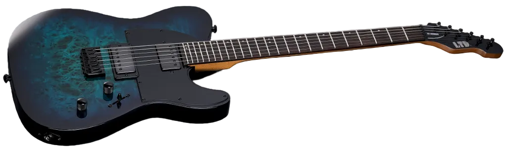 ESP LTD TE-200DX Electric Guitar w/ Rosewood Fingerboard - Blue Burst (Discountinued - One Left!)