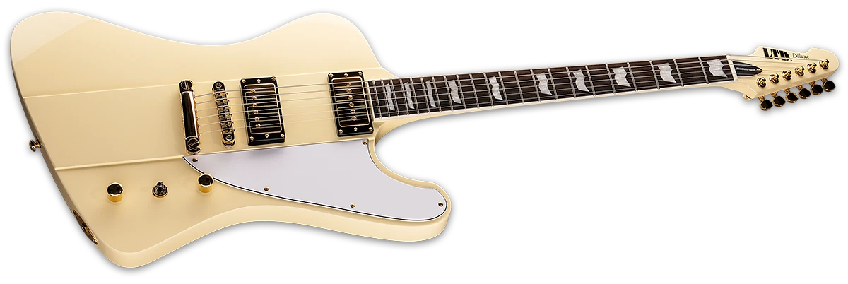 ESP LTD Phoenix-1000 Electric Guitar w/ Macassar Ebony Fingerboard - Vintage White