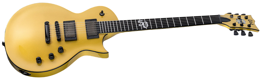 ESP LTD EC-2025 50th Anniversary Electric Guitar - Metallic Gold LEC2025MGO Metallic Gold
