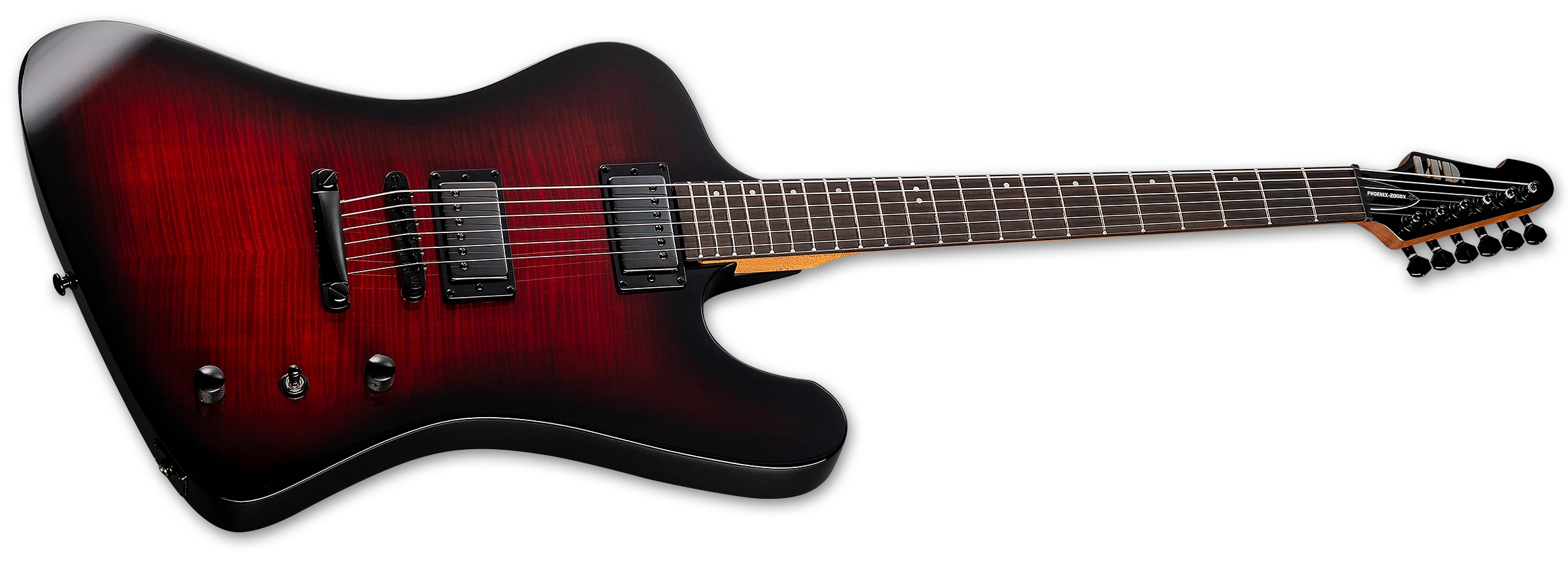 ESP LTD Phoenix-200DX Electric Guitar w/ Rosewood Fingerboard - Red Burst