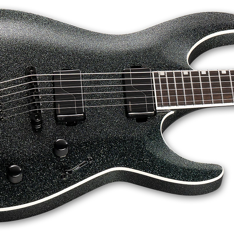 ESP LTD MH 1000 Series Electric Guitar w/ Macassar Ebony Fingerboard - Granite Sparkle
