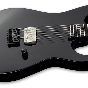 ESP LTD M-201 Baritone HT Electric Guitar w/ Rosewood Fingerboard - Black