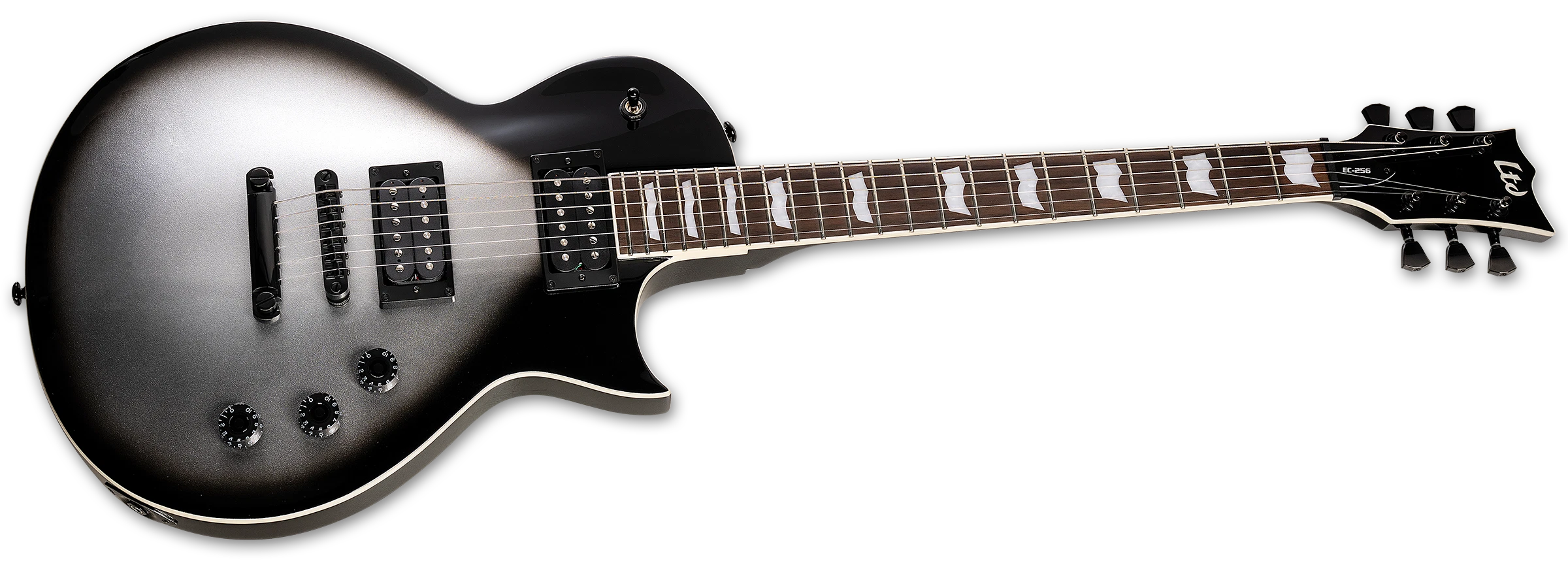 ESP LTD Eclipse EC-256 Electric Guitar w/ Rosewood Fingerboard - Silver Sunburst