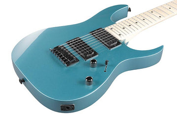 Ibanez Gio 7-String Electric Guitar w/ Maple Fingerboard - Metallic Light Blue