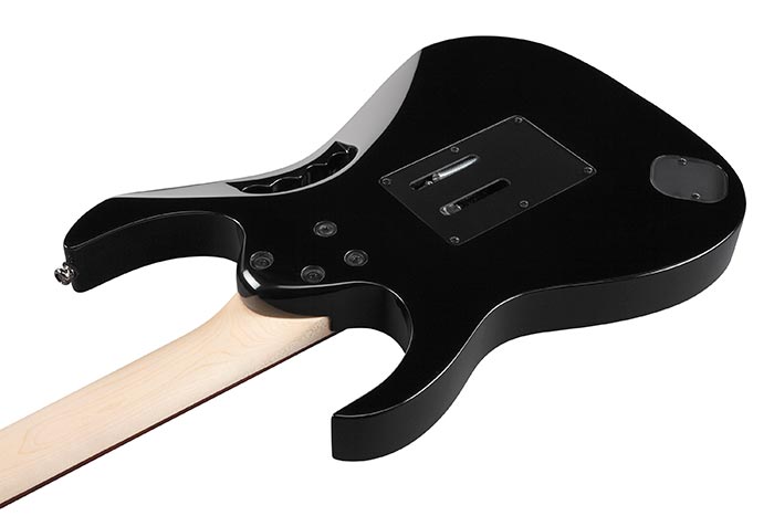 Ibanez Signature Steve Vai JEM Jr Electric Guitar w/ Tree of Life Jatoba FIngerboard - Black