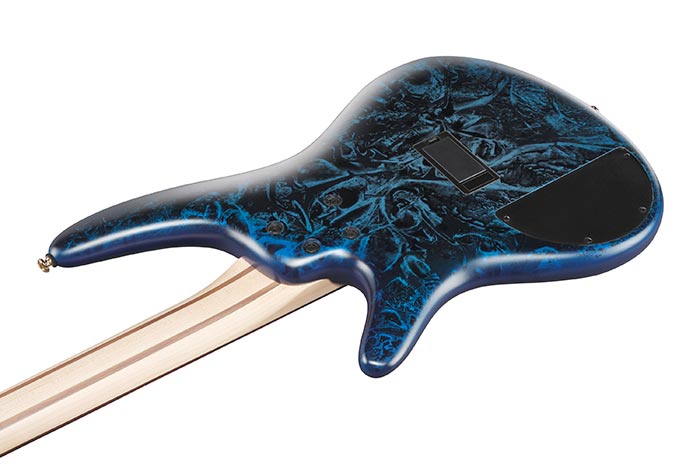 Ibanez Soundgear 4-String Electric Bass w/ Jatoba Fingerboard - Cosmic Blue Frozen Matte